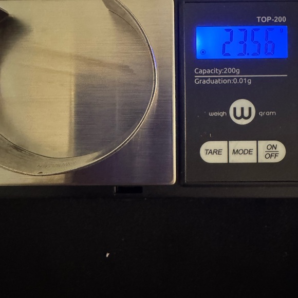 925 Sterling Silver Liljesten-Wallins Cuff Bracelet - Picture 7 of 7